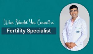 Seek a fertility specialist if unable to conceive after 6-12 months of regular trying.