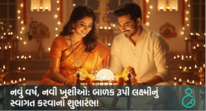 નવું વર્ષ, નવી ખુશીઓ બાળક રૂપી લક્ષ્મીનું સ્વાગત કરવાનો શુભારંભ!