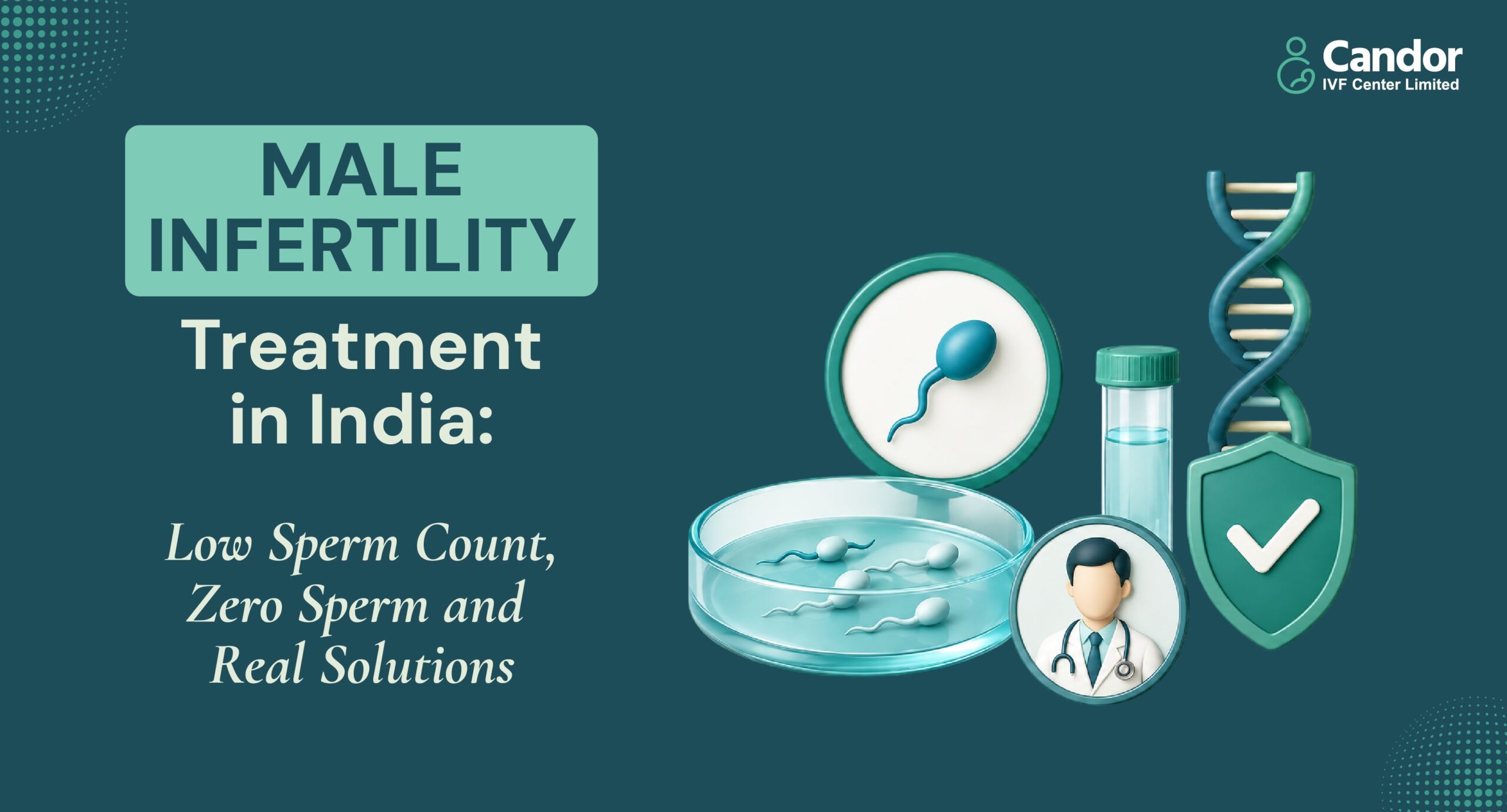 Male Infertility Treatment in India: Low Sperm Count, Zero Sperm & Solutions