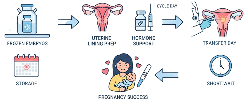 After a Frozen Embryo Transfer